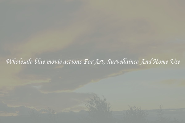 Wholesale blue movie actions For Art, Survellaince And Home Use