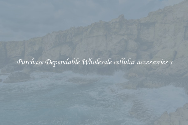 Purchase Dependable Wholesale cellular accessories s
