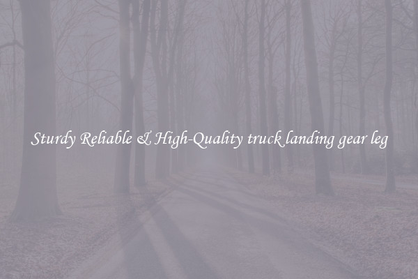 Sturdy Reliable & High-Quality truck landing gear leg