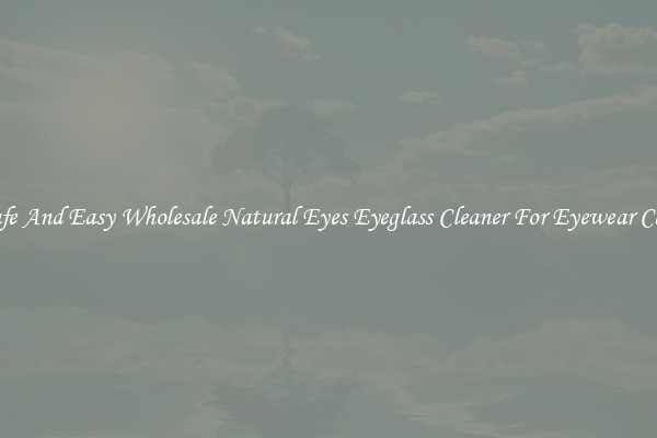 Safe And Easy Wholesale Natural Eyes Eyeglass Cleaner For Eyewear Care