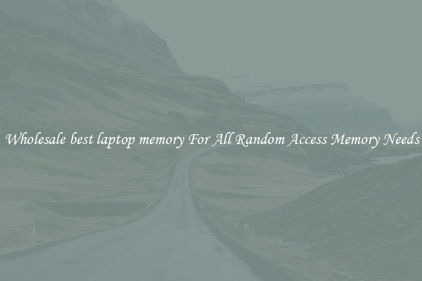 Wholesale best laptop memory For All Random Access Memory Needs